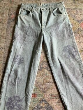 Pilcro Tie-dyed Jeans